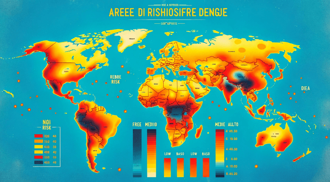 mappa rischio dengue
